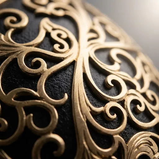 18K Gold texture